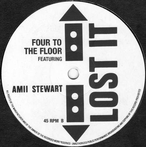 Cover Four To The Floor Featuring Amii Stewart - Lost It (12, Single) Schallplatten Ankauf