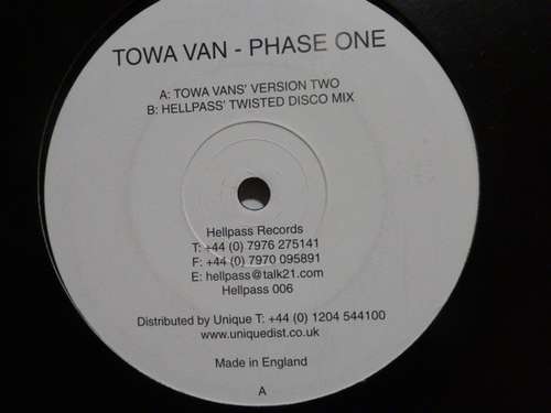 Cover Towa Van - Phase One (12) Schallplatten Ankauf
