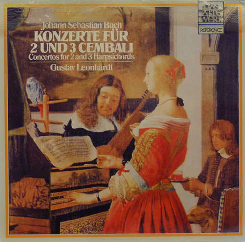 Cover Johann Sebastian Bach - Gustav Leonhardt - Konzerte Für 2 Und 3 Cembali = Concertos For 2 And 3 Harpsichords (LP, Comp) Schallplatten Ankauf