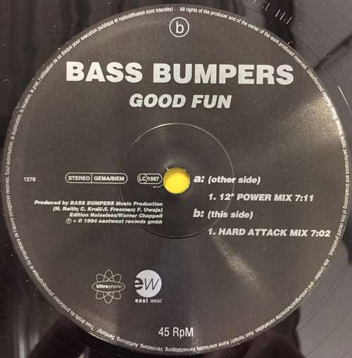 Cover Bass Bumpers - Good Fun (12, Promo) Schallplatten Ankauf