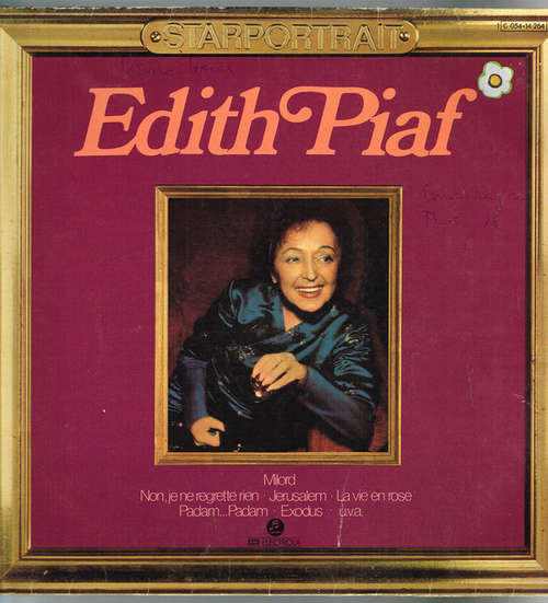 Cover Edith Piaf - Starportrait (LP, Comp) Schallplatten Ankauf