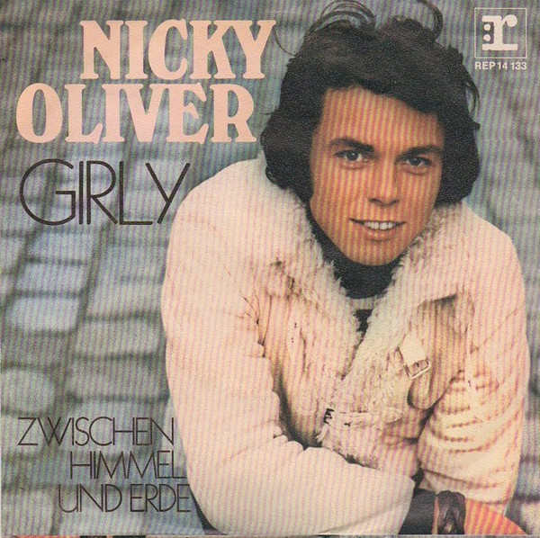 Cover Nicky Oliver - Girly / Zwischen Himmel Und Erde (7, Single) Schallplatten Ankauf