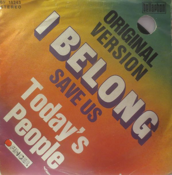 Bild Today's People (2) - I Belong (7, Single) Schallplatten Ankauf