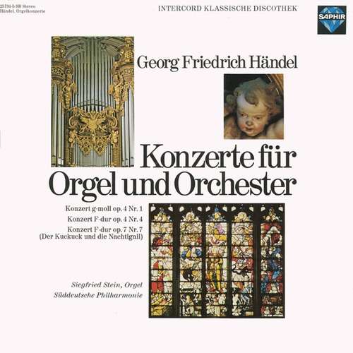 Cover Georg Friedrich Händel - Konzerte Für Orgel Und Orchestra (LP) Schallplatten Ankauf