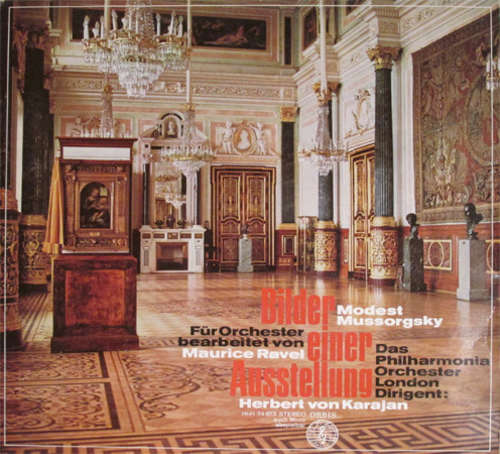 Cover Modest Mussorgsky - Bilder Einer Ausstellung (LP) Schallplatten Ankauf