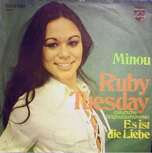 Cover Minou (3) - Ruby Tuesday  (7, Single) Schallplatten Ankauf