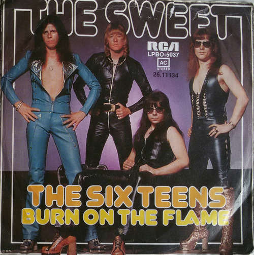 Cover The Sweet - The Six Teens (7, Single, RE) Schallplatten Ankauf