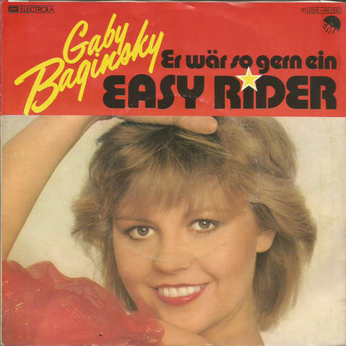 Cover Gaby Baginsky - Er Wär So Gern Ein Easy Rider (7, Single) Schallplatten Ankauf