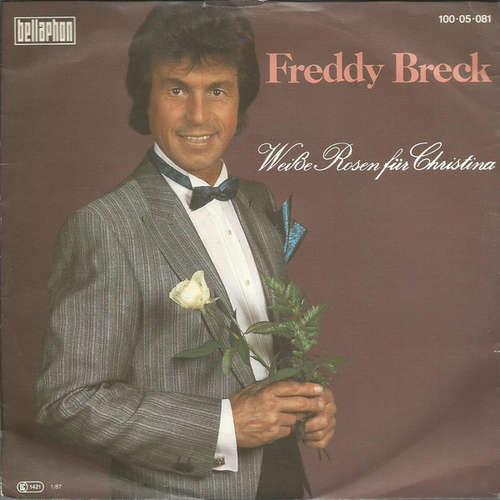 Cover Freddy Breck - Weiße Rosen Für Christina (7, Single) Schallplatten Ankauf