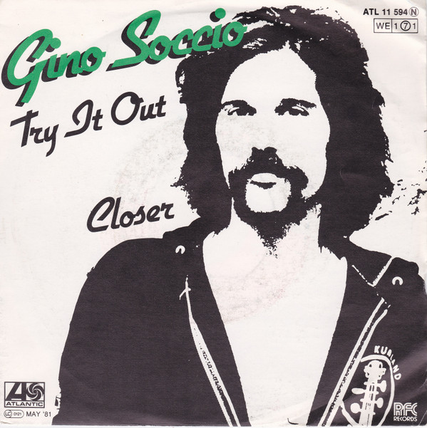 Cover Gino Soccio - Try It Out (7, Single) Schallplatten Ankauf