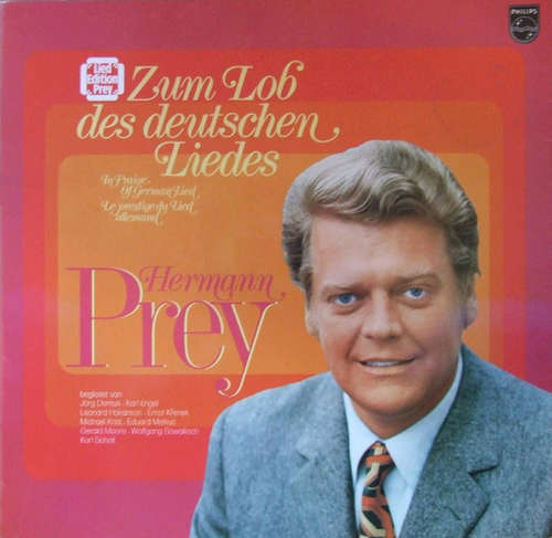 Cover Hermann Prey - Zum Lob Des Deutschen Liedes (LP, Gat) Schallplatten Ankauf