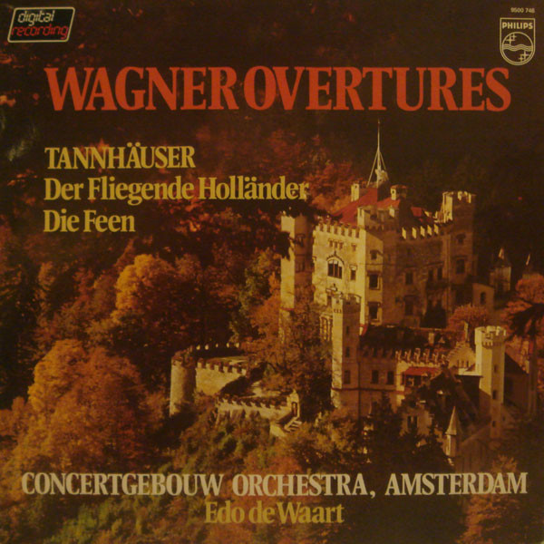 Cover Richard Wagner / Edo de Waart / Concertgebouw Orchestra, Amsterdam* - Wagner Overtures (LP) Schallplatten Ankauf