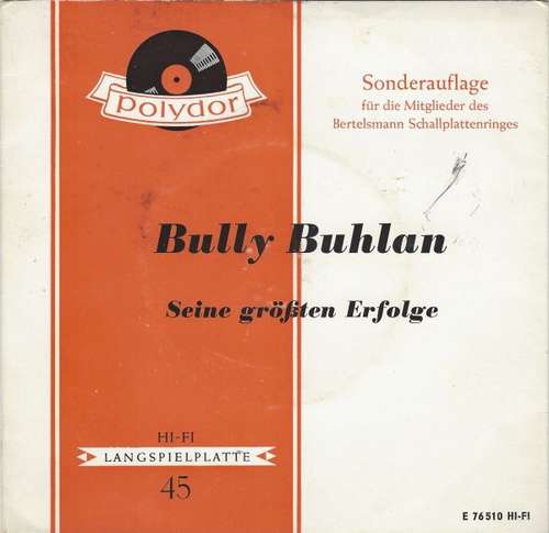 Bild Bully Buhlan - Seine Größten Erfolge (7, EP, Club) Schallplatten Ankauf