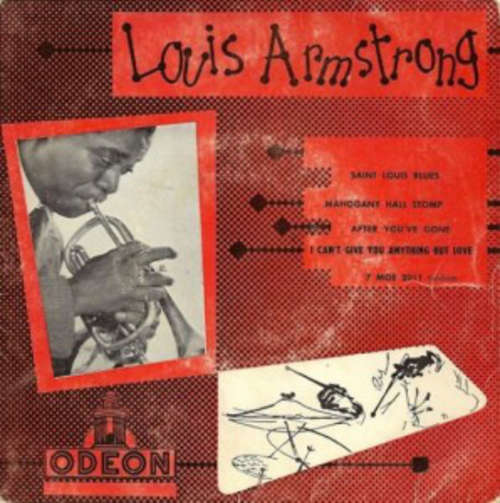 Cover Louis Armstrong And His Orchestra - Saint-Louis Blues (7, EP) Schallplatten Ankauf
