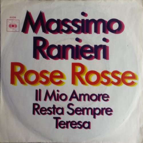 Cover Massimo Ranieri - Rose Rosse   (7) Schallplatten Ankauf