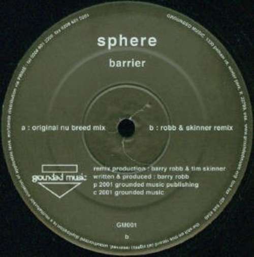 Cover Sphere - Barrier (12) Schallplatten Ankauf
