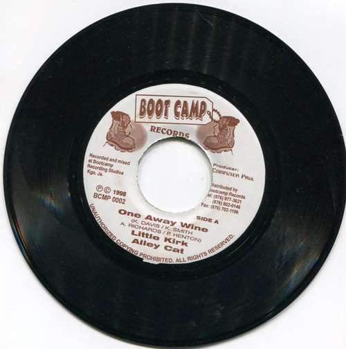 Cover Little Kirk & Alley Cat (4) / Scare Dem Crew - One Away Wine / Shame Tree (7) Schallplatten Ankauf