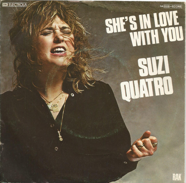 Cover Suzi Quatro - She's In Love With You (7, Single) Schallplatten Ankauf