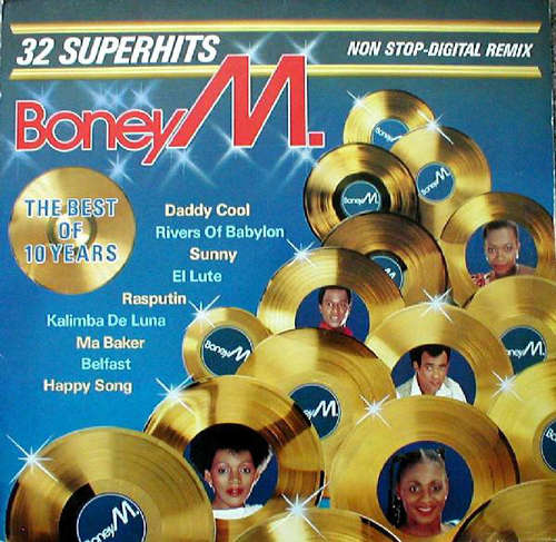 Cover Boney M. - The Best Of 10 Years (LP, Comp, Mixed, RE) Schallplatten Ankauf
