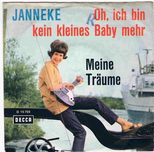 Cover Janneke* - Oh, Ich Bin Kein Kleines Baby Mehr / Meine Träume (7, Single) Schallplatten Ankauf