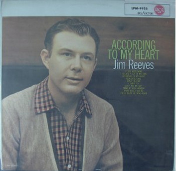 Cover Jim Reeves - According To My Heart (LP, Album, Mono) Schallplatten Ankauf