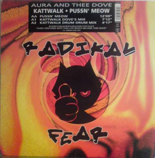 Cover Aura And Thee Dove - Kattwalk / Pussn' Meow (12) Schallplatten Ankauf