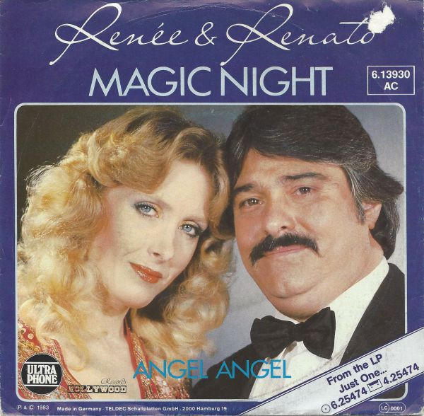Cover Renée & Renato - Magic Night (7, Single) Schallplatten Ankauf