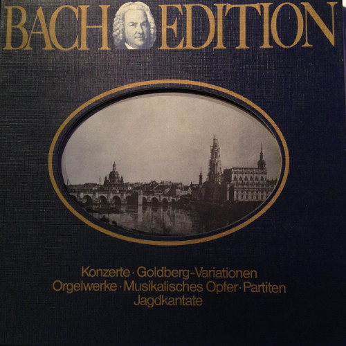 Cover Bach* - Konzerte • Goldberg-Variationen • Orgelwerke • Musikalisches Opfer • Partiten • Jagdkantate (6xLP + Box, Comp, Club) Schallplatten Ankauf