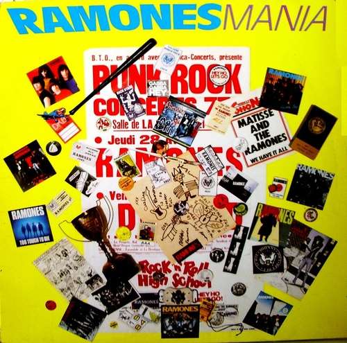 Cover Ramones Mania Schallplatten Ankauf