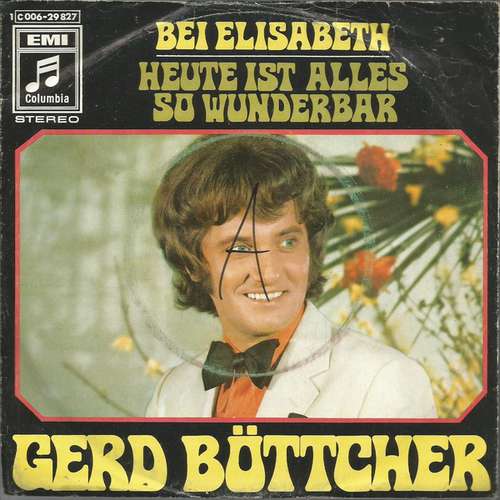 Cover Gerd Böttcher - Bei Elisabeth (7, Single) Schallplatten Ankauf