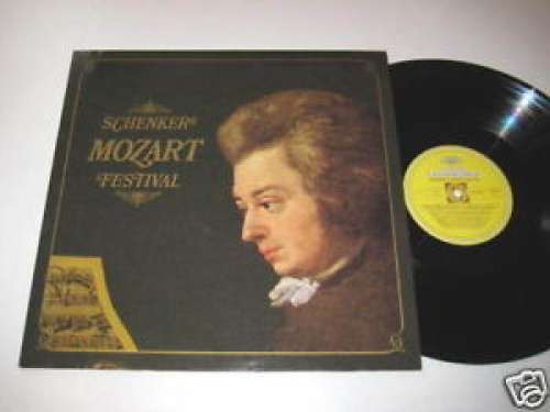 Cover Wolfgang Amadeus Mozart - Schenker’s Mozart Festival (LP, Comp) Schallplatten Ankauf
