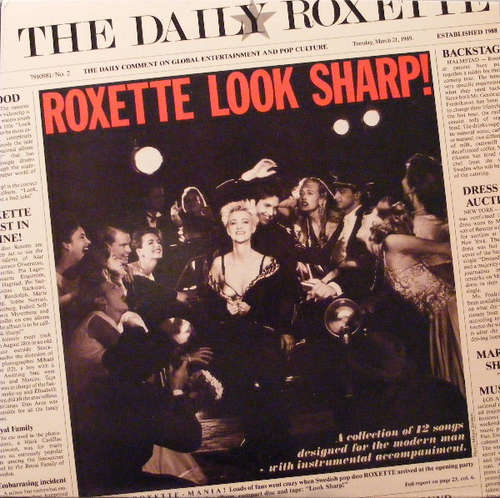 Cover Roxette - Look Sharp! (LP, Album, Club) Schallplatten Ankauf