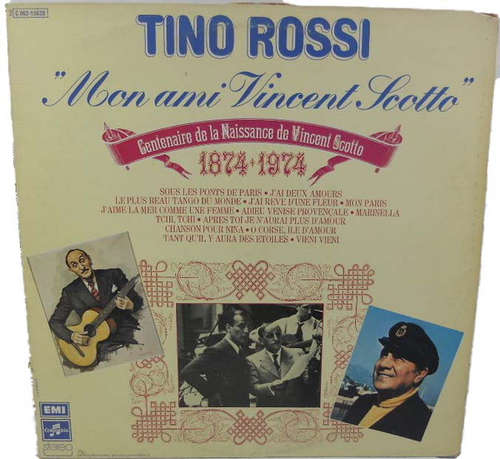 Cover Tino Rossi - Mon Ami Vincent Scotto (LP, Comp) Schallplatten Ankauf