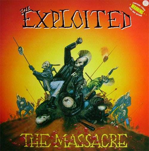 Cover The Exploited - The Massacre (LP, Album) Schallplatten Ankauf