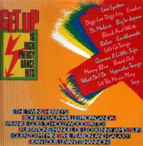 Cover Various - Get Up - 16 High Energy Dance Hits (LP, Comp) Schallplatten Ankauf