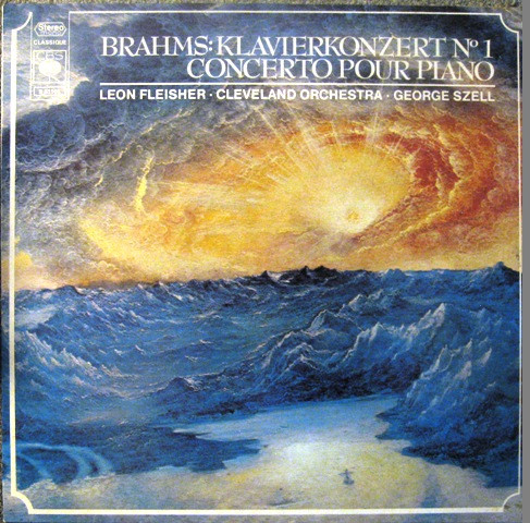 Cover Brahms*, Leon Fleisher, George Szell, The Cleveland Orchestra - Klavierkonzert N°1 Concerto Pour Piano (LP) Schallplatten Ankauf
