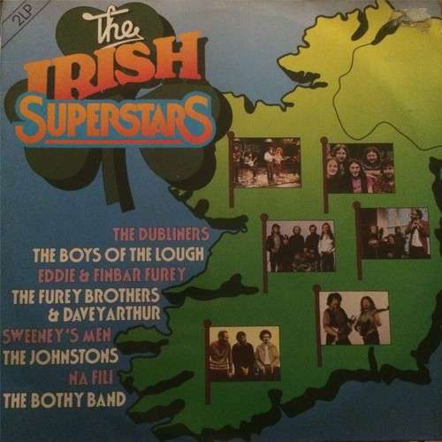 Bild Various - The Irish Superstars (2xLP, Comp) Schallplatten Ankauf