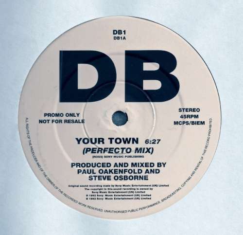 Bild DB* - Your Town (12, Promo) Schallplatten Ankauf