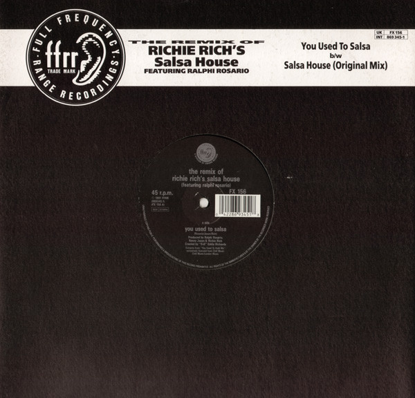 Cover Richie Rich / Ralphi Rosario - The Remix Of  Richie Rich's Salsa House (12, MP) Schallplatten Ankauf