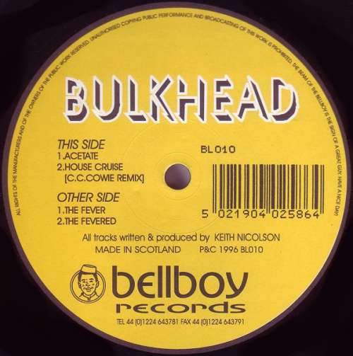 Cover Bulkhead - The Fever (12) Schallplatten Ankauf