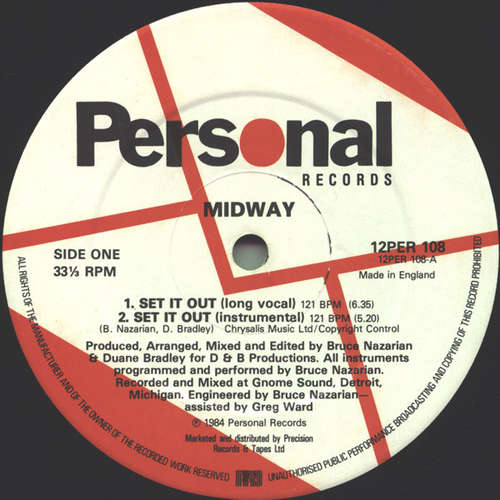Cover Midway (2) - Set It Out (12) Schallplatten Ankauf