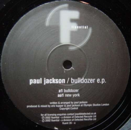 Cover Paul Jackson - Bulldozer EP (12, EP) Schallplatten Ankauf