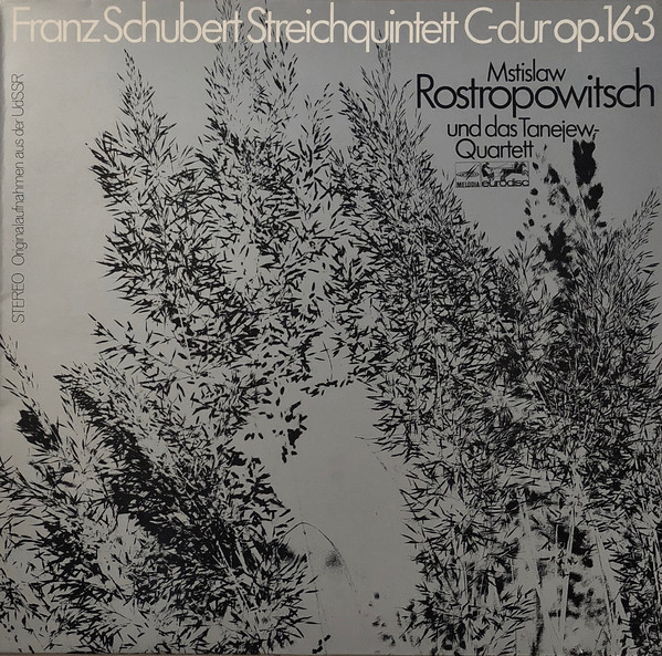 Bild Franz Schubert, Mstislaw Rostropowitsch* Und Das Tanejew-Quartett* - Streichquintett C-dur op. 163  (LP, Album) Schallplatten Ankauf