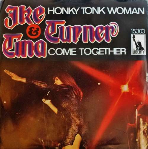 Cover Ike & Tina Turner & The Ikettes - Honky Tonk Women / Come Together (7, Single) Schallplatten Ankauf