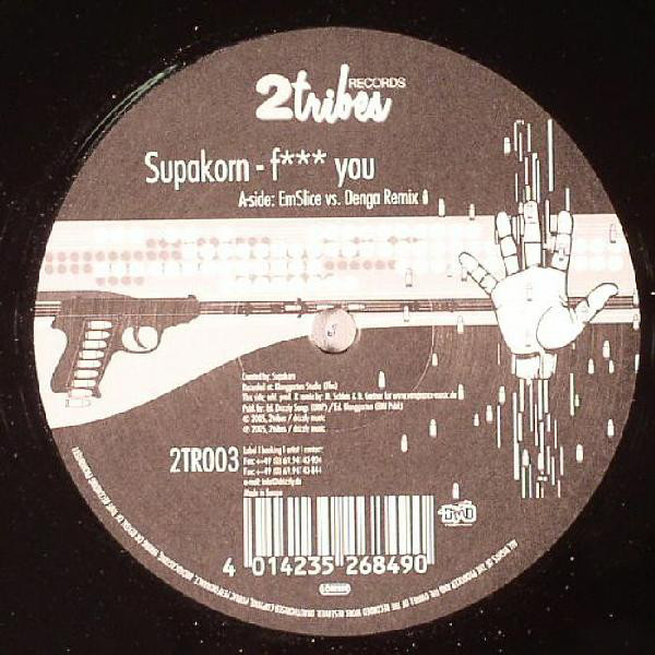 Cover Supakorn - F*** You (12) Schallplatten Ankauf