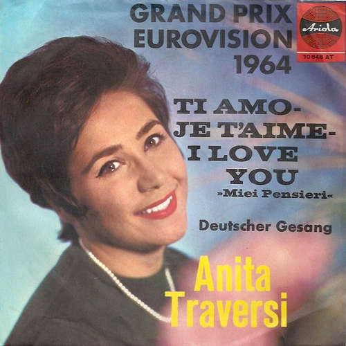 Cover Anita Traversi - Ti Amo - Je T'Aime - I Love You (Miei Pensieri) (7) Schallplatten Ankauf