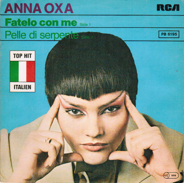 Cover Anna Oxa - Fatelo Con Me (7, Single) Schallplatten Ankauf