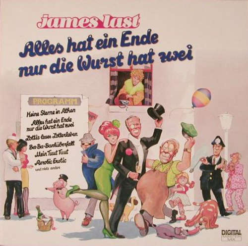 Cover James Last - Alles Hat Ein Ende Nur Die Wurst Hat Zwei (LP, Album) Schallplatten Ankauf