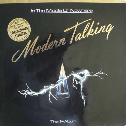 Cover Modern Talking - In The Middle Of Nowhere - The 4th Album (LP, Album) Schallplatten Ankauf