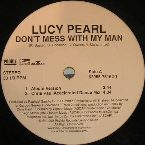 Cover Lucy Pearl - Don't Mess With My Man (12) Schallplatten Ankauf